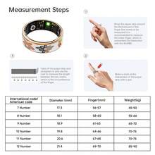 2025 New Enamel Smart Ring, 5ATM Waterproof, Fashionable & Lightweight, Pedometer, Heart Rate Monitor, Activity Tracker, Compatible With Android And IOS, Resin Material