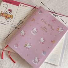 2026新款可爱计划本，便携式动漫风格日记卡，萌系生日礼物