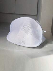 1pc Home Laundry Bag, Mesh Bag, Washing Bag, Washing Machine Filter Bag, Anti-Deformation Laundry Bag, For Machine Washing Sports Shoes, Casual Shoes And Other Athletic Shoes. Suitable For Gym Laundry, Travel Protection And Home Care. An Ideal Choice For Adults To Maintain Precious Sports Shoes.