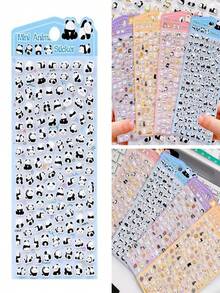 DIY Creative Decorative Children's Reward Stickers, Bear Sweet And Cute Foam Stickers, Animal Diary Hand-Held Book Decorative Stickers - Multicolor - View 6