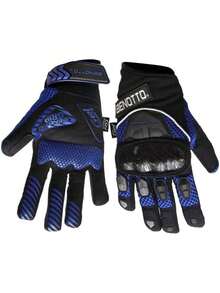 Guantes Ciclismo Azul y Negros (Varias Tallas)Soporte Gel Transpirable, Ideal para Ciclismo Material Suave Soporte Gel Eficaz, Diseño Cómodo Soporte Gel Material Duradero, Estilo Funcional Material Ligero Protección, Ideal para Uso Diario Ajuste Fácil Confort, Estilo Moderno - Multicolor - Ver 3