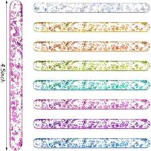 40 Piece Acrylic Cakesicle Sticks Reusable Mirror Ice Cream Sticks Mini Ice Lolly Craft Cakesicle Mold For DIY Candy Desert Gifts Party Crafts Art Projects(4.5 Inch,Multicolored),30627872 - 彩色 - 查看 2
