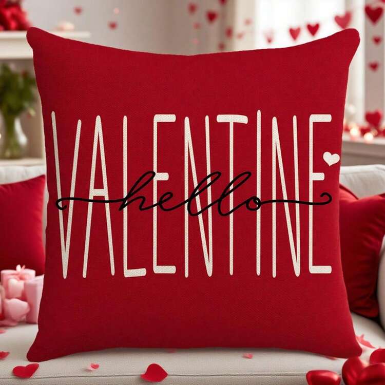 Cushion Cover - Đỏ - Xem 4