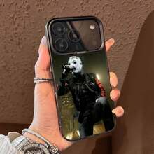 Funda de teléfono C-Corey T-Taylor para 17,16,15,14,13,12,11,Pro,Max,Plus,E, cubierta de TPU negra - Z1 - Ver 4