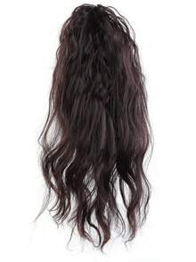 Waterfall Ponytail Synthetic Wig Braid Clip Women's High Crown Volumizing Hair Volume Latin American Curly Hot Girl Half-Up High Ponytail Winter Hair Accessories Fashion Claw Clips Elegant Hair Clips Casual Hair Claws Beauty Hair Clutch