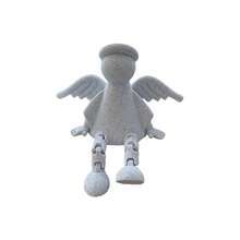 Figuras de ángeles navideños: centro de mesa creativo para fiestas en casa u oficina. - Gris - Ver 6