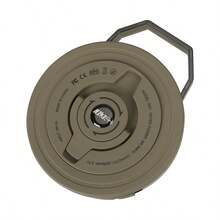 1pc Outdoor Retractable Tape Measure Atmosphere Light String, LED Tent Light, Hand Crank Retractable