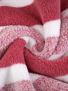 Ultra-Soft Microfiber Bath Towel & Hand Towel Set, Colorful Striped Coral Fleece, Absorbent Quick-Dry Breathable, Suitable For Bathroom, Shower, Sauna, Travel, Gym, Swimming - Multicolor - View 9