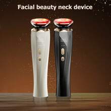 3-Mode 3-Speed Rechargeable Cordless Electric Face & Neck Massager, Multi-Functional Facial Massage Device, Women Face & Neck Care Tool, Gift For Her