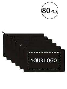 Customizable Cosmetic Bag, Durable Polyester Makeup Pouch With Secure Zipper Closure, Machine Washable Travel Toiletry Organizer For Women & Men, Perfect Gift Idea, Beauty Storage Solution, Playful Design, Smooth Texture Beauty & Personal Care Accessories Custom Logo Bag Personalized Cosmetic Bulk DIY Toiletry Bags For Business