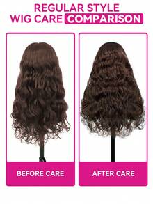 ISEE Hair Wear Go Glueless Wig Unprocessed Virgin Hair Wig Body Wave 6x4 Transparent Lace Closure Wig Chocolate Brown Color Human Wig Hair 180% Density 16-28 Inch Regular Human Hair Wig Pre-Cut Lace Pre-Plucked Hairline Charm Elegant Casual Fashion School Supplies Hair Stuff Gifts For Women Accessories - S4 - View 6