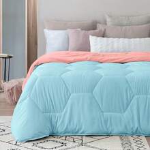 ESQUIMAL Edredón Acolchado Relleno Down Ultra Suave.para Todo Clima.para Uso como Edredón o para Funda Duvet.Hipoalergénico.(Blanco, King Size) FIMG - azul - Ver 16