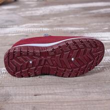 Women's Comfortable Lightweight Boots, Warm And Cozy Student Shoes - Red - View 7