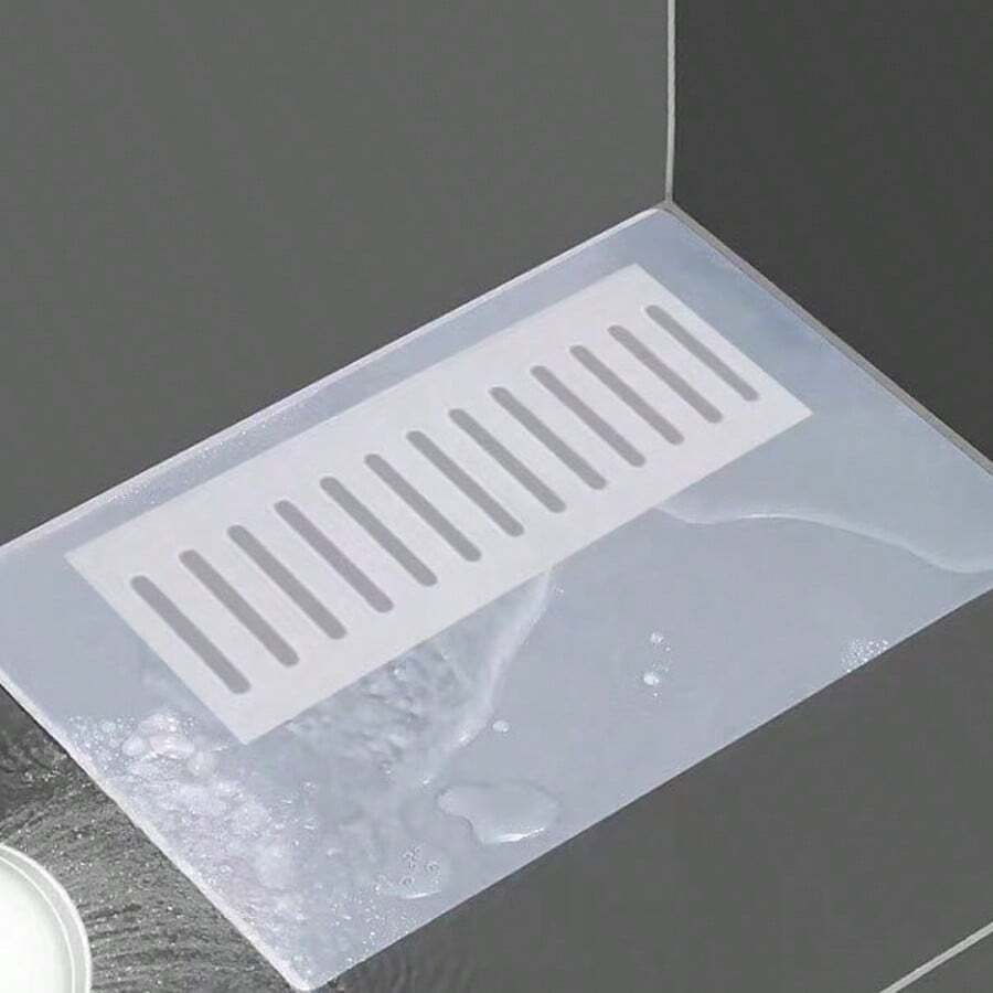 Large Rectangular Silicone Drain Cover, Sewer Drain Stopper, Bathroom Anti-Odor Seal