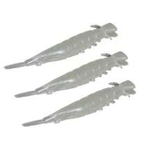 100pcs/Pack Luminous Soft Lure Bait, Bionic Shrimp Imitation Bait, Fishing Lure, Fishing Tackle Wholesale