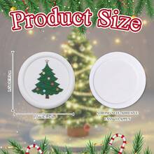 10 szt. samoprzylepnych naklejek z pieczęcią lakową z kolekcji świątecznej, nie wymagających podgrzewania, do ozdabiania zaproszeń na prezenty świąteczne i kopert, a także jako upominki na przyjęcia świąteczne i kartki okolicznościowe - Wielokolorowe - Zobacz 10