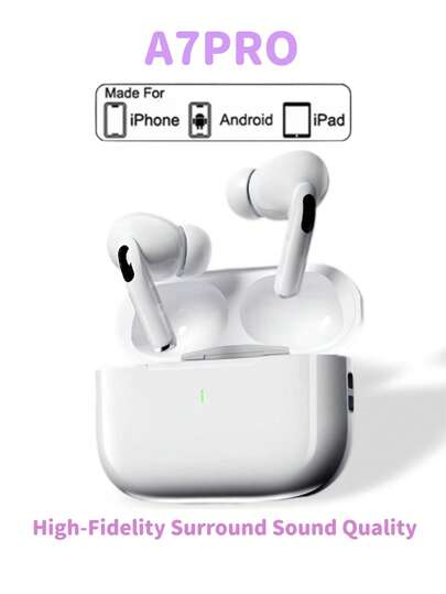 Fashionable Wireless Earbuds, Bluetooth 5.3 In-Ear Headphones With Deep Bass, Super Long Battery Life, Waterproof, Suitable For Computer, Tablet, Phone, Sports, Christmas/Gift/New Year