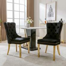 Dining Chairs - Black - View 5