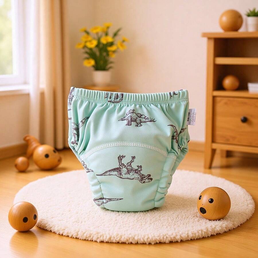 Soft & Comfortable Cotton Potty Training Pants For Baby Boys & Girls, Reusable & Washable Toddler Potty Training Shorts, Baby Shower Gift
