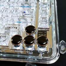 shsosk 4pcs Creative Mechanical Keyboard Keycaps, Customizable Directional Keys, DIY Nail Art Typing Tool, Fit Cherry MX Switches, Keyboard Decoration, Gift For Men & Women - Multicolor - View 17