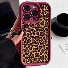 M34 M31 M51 M30S M23 M11 M15 J8 J7 A03 Core A02 A72 S21 FE S20Ultra Plus Retro Black Leopard Print Cover.Accessories. - S14695 - 查看 5