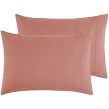 Empyrean Bedding - Funda de Almohada de tamaño estándar, Fundas de Almohada de Microfibra Suave, Fundas de Almohada Ultra refrescantes, Resistentes a Las Manchas y a la decoloración, Color Gris(Misty Rose Queen) - Multicolor - Ver 1