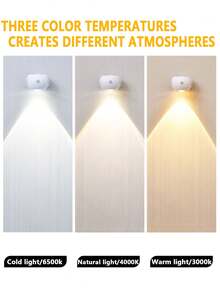 1个日落灯，日落洗墙灯，可充电智能夜间人体感应壁灯，带人体感应器的日落功能橱柜灯，LED灯，卧室灯，适用于客厅、厨房、浴室、入口、楼梯、走廊、节日、家居装饰、情人节、圣诞节、感恩节、落地灯、卧室LED灯。