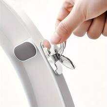 4pcs Toilet Seat Lift Handles - No Battery Required, Easy Installation Bathroom Accessory, Gold Butterfly Design, Durable Space-Saving, Suitable For Elderly And Disabled, Bathroom Decor - Multicolor - View 2