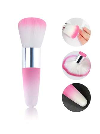 Nagelborste med långt skaft / Nagelborste / Nagelborste / Nagelborste / Svampborste / Sminkborste / Puderrougeborste