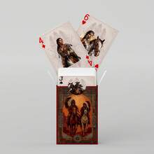 YFOPEN Western Cowboy Theme Playing Cards, Combining Classic Elements Like Cowboys, Barns And Western Frontier, With A Rich Vintage Texture. Perfect For Tabletop Games, Western Theme Collection And American Style Display. - Multicolor - View 10