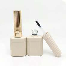 1 Botol Kaca Kosong untuk Kutek Kuku - Dilengkapi Kuas, Dapat Diisi Ulang, Cocok untuk Alas Bedak, Concealer, dan Wadah Kosmetik Lainnya, Praktis untuk Dibawa, Cocok untuk Salon Kuku dan Proyek Seni Kuku DIY, Mudah Digunakan dan Menyimpan Kutek dan Gel Kuku - MultiWarna - View 3