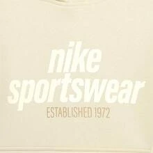 Nike 青少年男童耐克字母印花卫衣 - 金色 - 查看 3