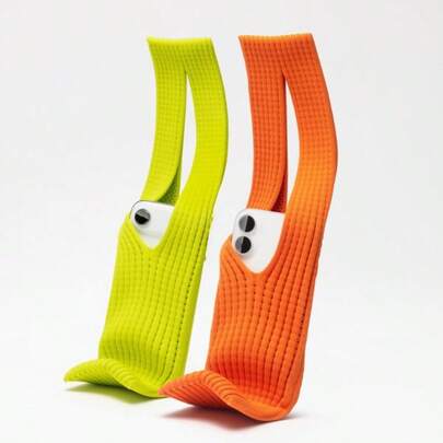 可爱时尚针织手机包，针织手提包，女士手工编织斜挎包，可折叠，可调节肩带 - 适合户外手机收纳和携带