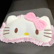 Sanrio 1pc Cute Pink Hello Kitty Eye Mask, Charming Japanese Style Winter Blackout Eye Mask, Birthday Gift, Melody Sleep Mask - Multicolor - View 7