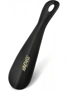 NINEMAX Calzador de Plástico 19cm, Calzadores de Zapatos para Mayores Hombres y Mujeres, Calzador de Viaje para Personas con Movilidad Reducida - Negro/1 pieza - Ver 13