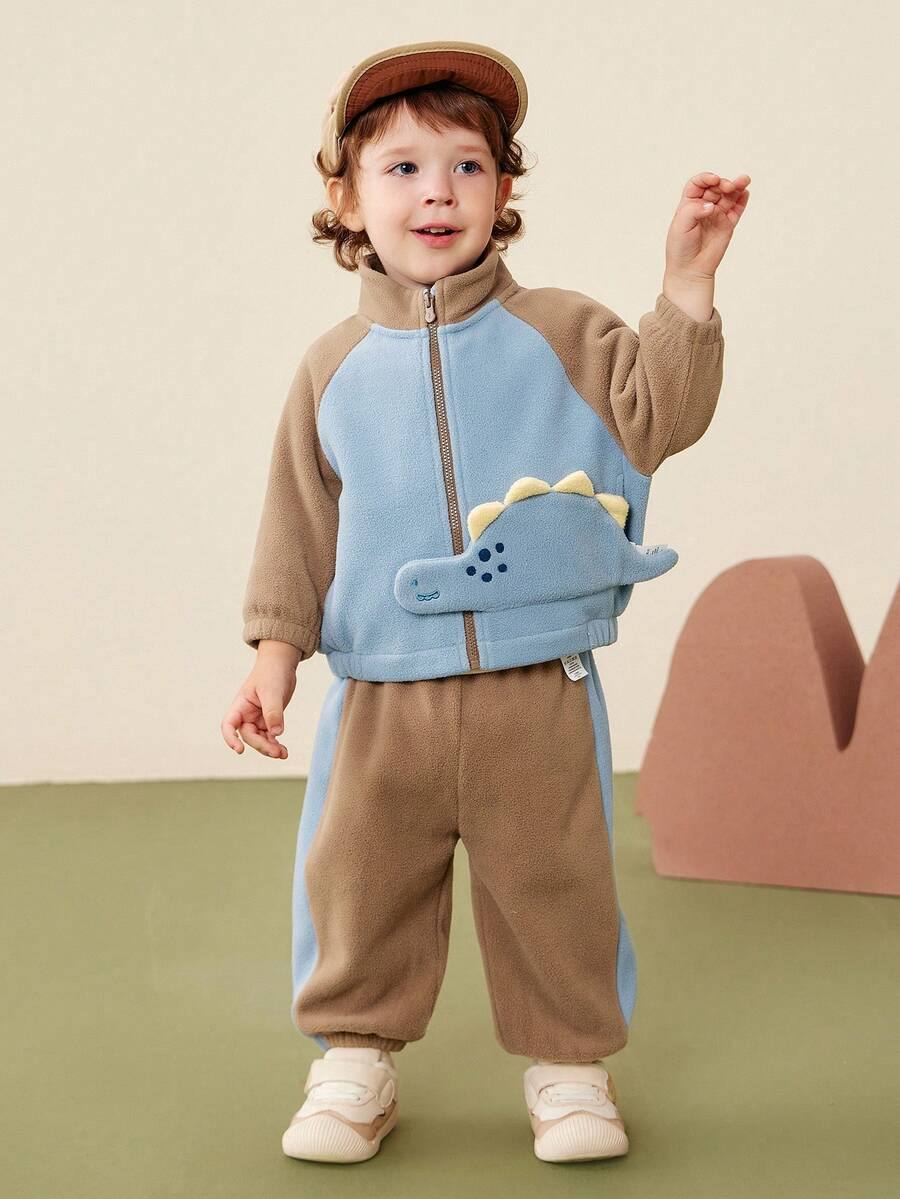 mini bala Fleece Series Kids Thermal Set Long Sleeve Top & Pants Winter 2025