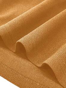 Women's Fashion Minimalist Solid Color Skirt, New Style For All Seasons - Orange - View 8