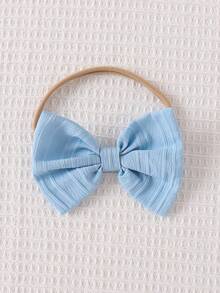 Baby GirlSweet Princess Style Light Blue Ruffle Trim 3D Floral Decor Long Sleeve Dress, Spring/Autumn - Baby Blue - View 3