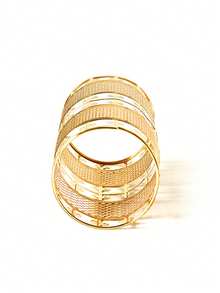 2件套阿拉伯水烟防风罩，空心金属耐热水烟配件，防风水烟瓶，流行水烟防风罩套装（金银色，时尚实用水烟配件）