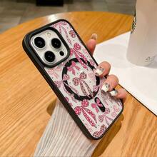 Funda de teléfono magnética transparente con patrón de lazo de leopardo, compatible con, funda protectora de silicona para X 11 12 13 14 15 16 17 Pro Plus, funda de teléfono creativa de dibujos animados, a prueba de golpes y resistente a caídas, protección completa, adecuada para 17/17ProMax/iPhone16/16Plus/16Pro/16ProMax, iPhone15/15Plus/15Pro/15ProMax, iPhone14/14Plus/14Pro/14ProMax, iPhone13/13Pro/13ProMax, regalo perfecto para novia, novio, Día de San Valentín, Navidad - Blanco - Ver 8