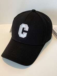 1pc Cotton Baseball Cap, Large Head Circumference (56-62cm), Korean Style Versatile Solid Color, Slouchy Casual Design With Wide Curved Brim, Unisex For All Seasons, Suitable For Autumn/Winter Daily Wear, Street Style - Multicolor - View 16