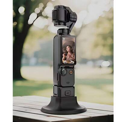 Giá đỡ silicon chống trượt cho Pocket 3 - Giá đỡ để bàn nhẹ và nhỏ gọn, đế ổn định, thiết kế công thái học giúp quay video mượt mà, tương thích với máy ảnh Pocket 3, giá đỡ máy ảnh di động, phụ kiện thời trang, bền bỉ, phụ kiện nhiếp ảnh.