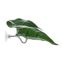 Simulated Lotus Leaves Frog Platform Habitat Suction Cup Artificial Leaf Betta Fish Rest Spawning Ornamental Plant Betta Fish Play Relax Hide Leaf - A - View 23