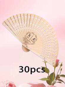 定制木质婚礼扇（5/10/20 把），个性化木质婚礼扇，雕花木质折扇，优雅婚礼礼物，伴娘礼物，婚礼纪念品，完美适用于婚礼、新娘送礼会、生日派对、家居装饰、朋友礼物、圣诞礼物。，Poetcore，永恒之爱 - 彩色 - 查看 33