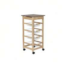 MOBLEKIT Storage Carts - Madera Natural - View 9