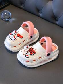 Sanrio Hello Kitty 男女鞋饰 - 3D 可爱时尚可拆卸鞋饰，适合春夏搭配木屐和凉鞋 - 彩色 - 查看 6