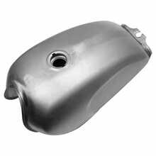 Universal Silver Cafe Racer Fuel Gas Tank 9L/2.4 Gallons Modified Fuel Tank - 銀色 - 查看 1
