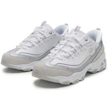 Skechers D'LITES系列休闲套脚运动鞋，轻便科技，适合城市漫步和旅行，150537-NTMT - 自然色/多色 - 查看 3