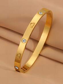 男女通用十二生肖祝福手链，18K镀金不锈钢材质，幸运符，送给爱人的礼物，生日礼物 - 生辰手鐲 - 查看 24