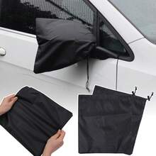 2个装防水汽车侧视镜罩，防雪防雨后视镜保护套，便携式防风雨汽车配件